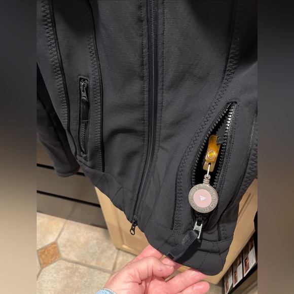 STELLA MCCARTNEY ADIDAS PRIMALOFT LADIES BLACK JACKET-S - Picture 11 of 12